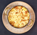 Мини блинчики с курицей запеченные под сыром0