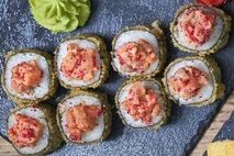 Ролл Темпура с тунцом 